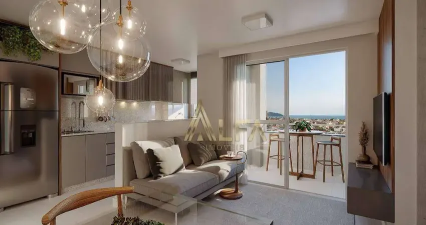 Apartamento com 2 dormitórios à venda, 51 m² por r$ 450.000,00 - centro - penha/sc
