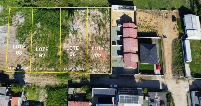 Terreno à venda, 594 m² por r$ 385.000 - nossa senhora de fatima - penha/sc