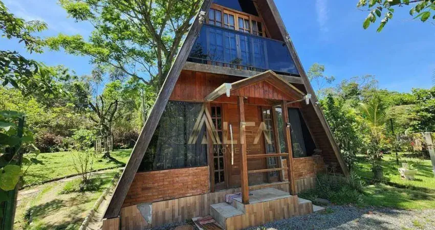 Chácara com 1 dormitório à venda, 640 m² por r$ 350.000,00 - medeiros - barra velha/sc