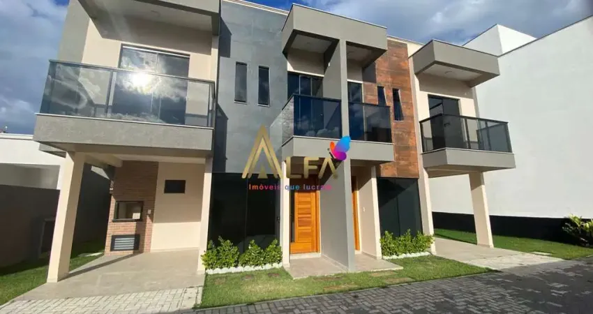 Sobrado com 2 suítes e Ampla área de lazer / Gravatá de Navegantes SC