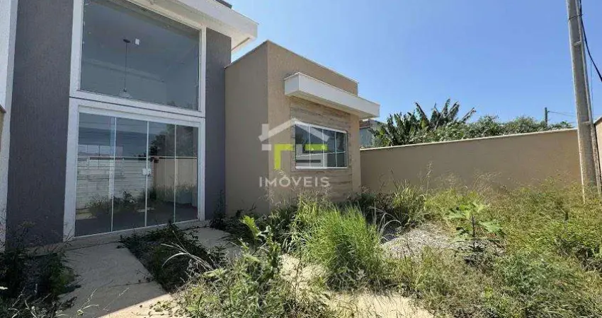 Casa para venda em rio das ostras, verdes mares, 2 dormitórios, 1 suíte, 2 banheiros, 1 vaga