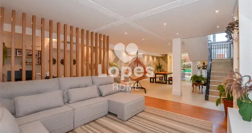 Sobrado 3  dormitórios (1 suíte), 3 banheiros, 2 vagas, 180 m², mobiliado, espaço gourmet.