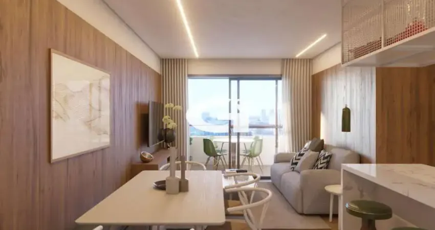 Apartamento 2 quartos (1 suíte) com garden 78 m² e box na garagem ao lado do parque bacacheri, curitiba/pr