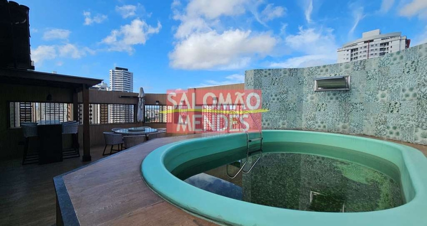 Cobertura Triplex junto a Praça  Batista Campos, Piscina, área gourmet.