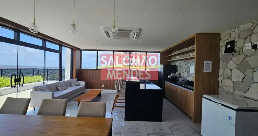 Apartamento executivo próximo a praça batista campos. alto, nascente.
