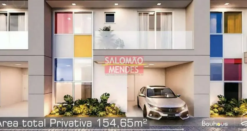 Lançamento. condomínio de casas. 3 suítes, 154 m², clube completo.