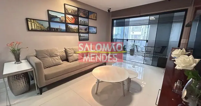 Apartamento em batista campos, alto padrão, 140m2 com 03 vagas.