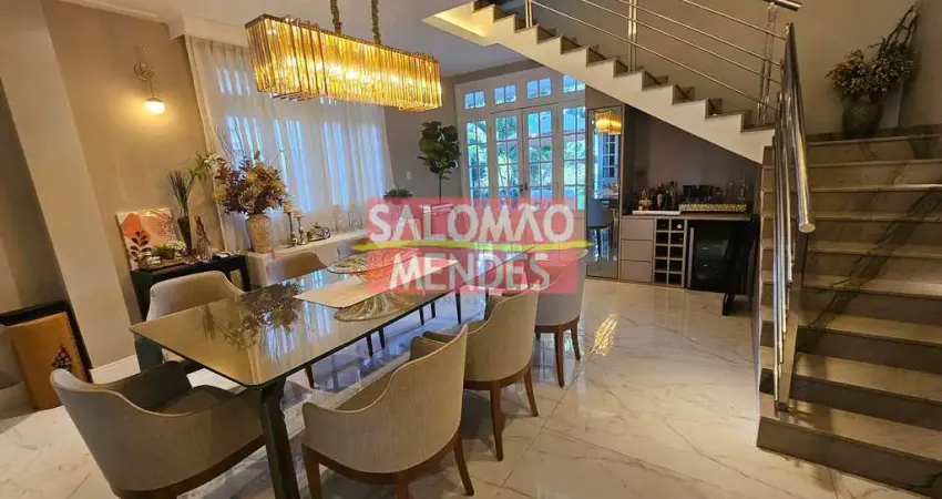 Casa no greenville i, 04 suítes + gabinete. porteira fechada