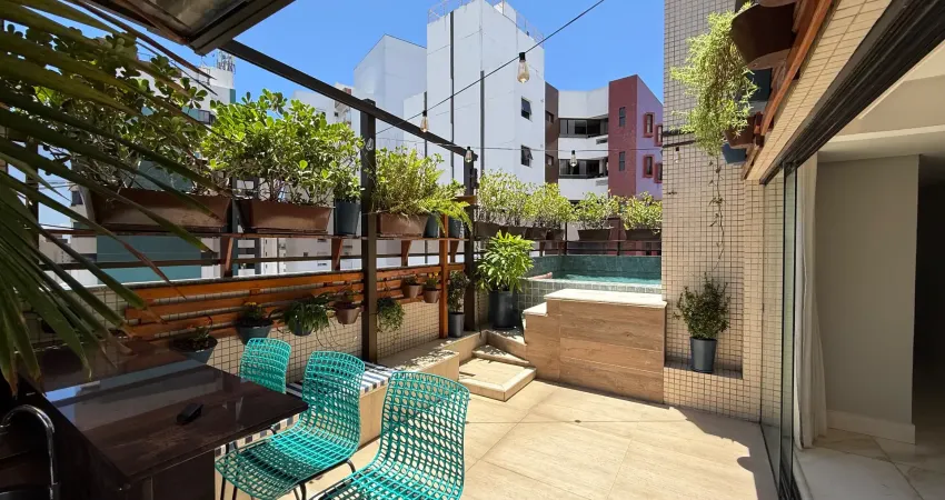 Top house e cobertura dúplex 3 suítes + dependência completa