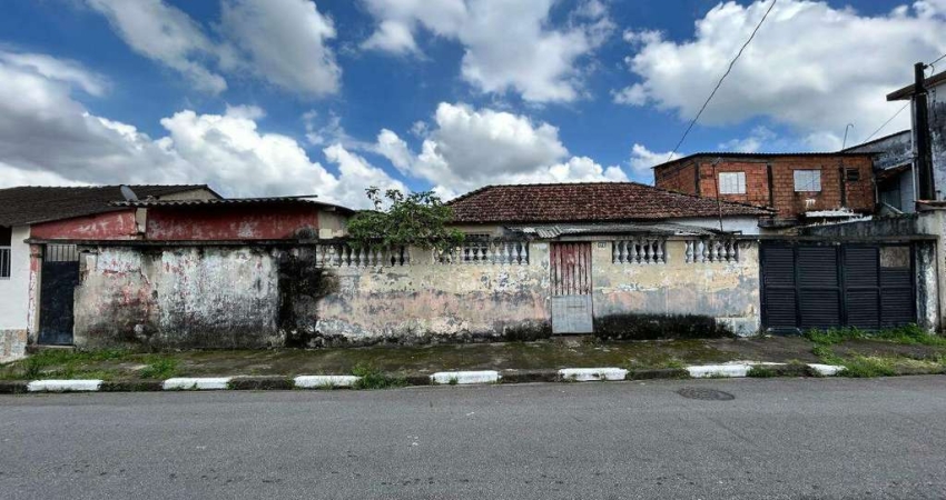 Terreno à venda na Rua Dona Olga Deon Coury Athie, Areia Branca, Santos