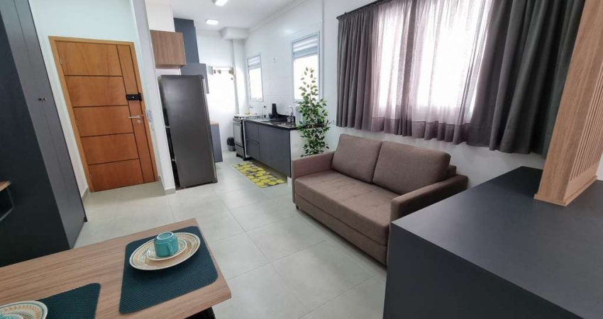 Apartamento à venda, 1 quarto, 1 vaga, José Menino - Santos/SP