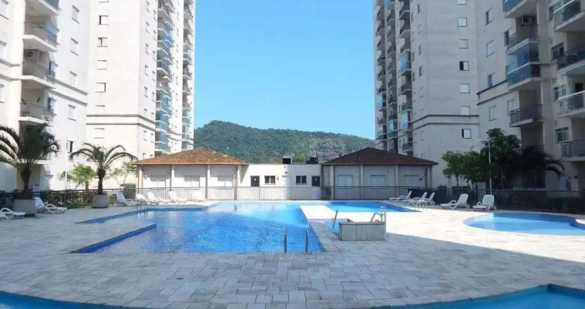 Apartamento para aluguel, 2 quartos, 1 vaga, Areia Branca - Santos/SP