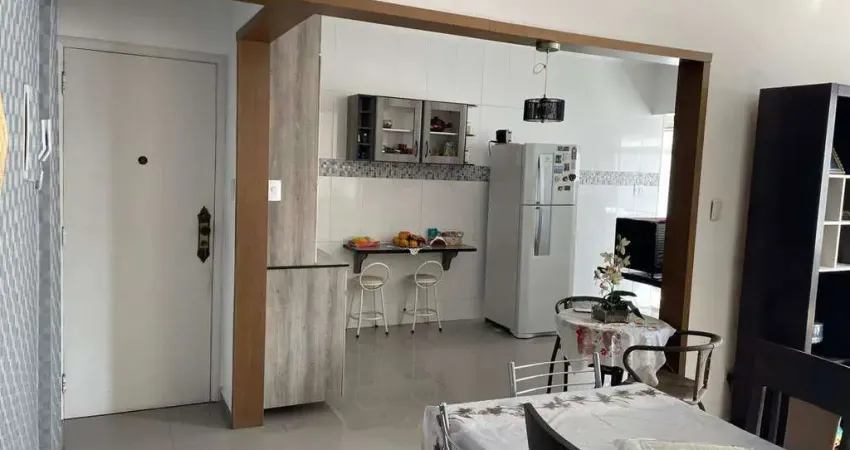 Apartamento à venda, 2 quartos, 1 suíte, 1 vaga, aparecida - santos/sp
