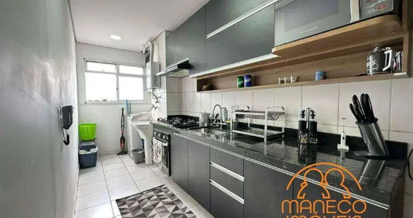 Apartamento à venda, 2 quartos, 1 vaga, Areia Branca - Santos/SP