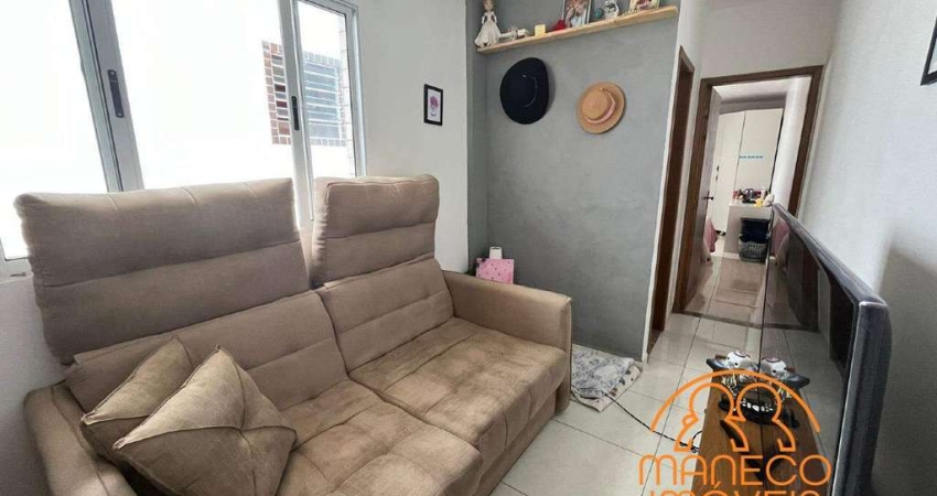 Apartamento à venda, 1 quarto, 1 vaga, Vila Cascatinha - São Vicente/SP