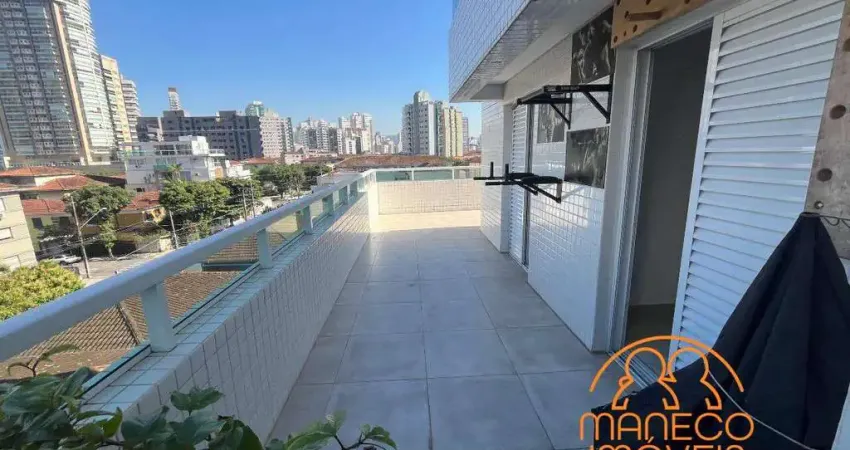 Apartamento à venda, 2 quartos, 1 vaga, Embaré - Santos/SP