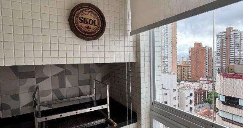 Apartamento à venda, 3 quartos, 3 suítes, 2 vagas, Embaré - Santos/SP