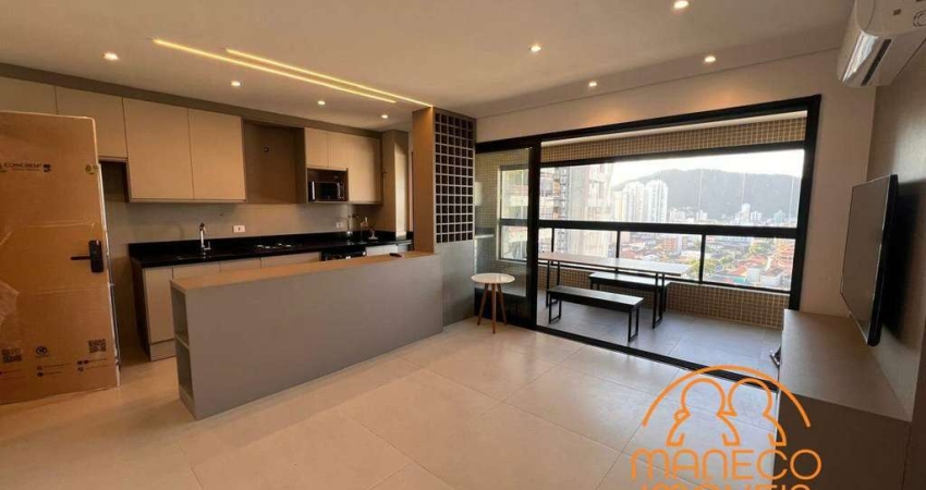Apartamento à venda, 2 quartos, 1 suíte, 1 vaga, José Menino - Santos/SP