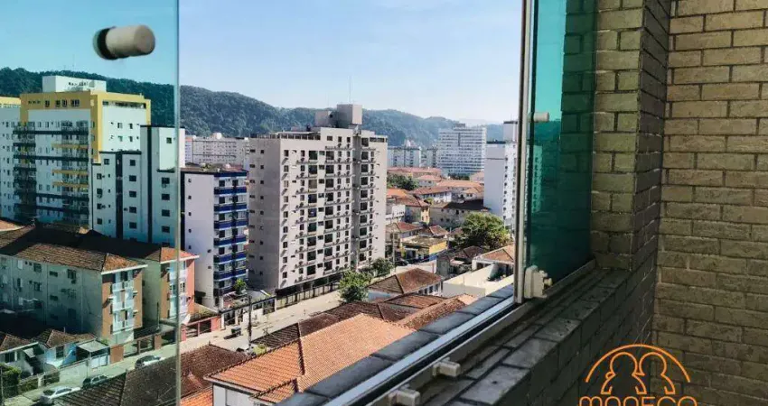 Cobertura à venda, 2 quartos, 1 suíte, 1 vaga, Campo Grande - Santos/SP