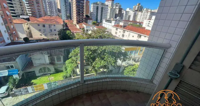 Apartamento à venda, 3 quartos, 1 suíte, 1 vaga, Pompéia - Santos/SP