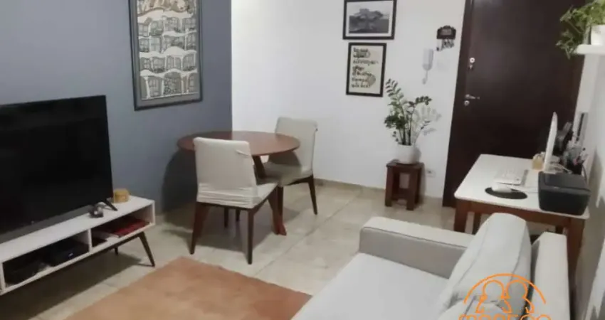 Apartamento à venda, 1 quarto, 1 vaga, aparecida - santos/sp