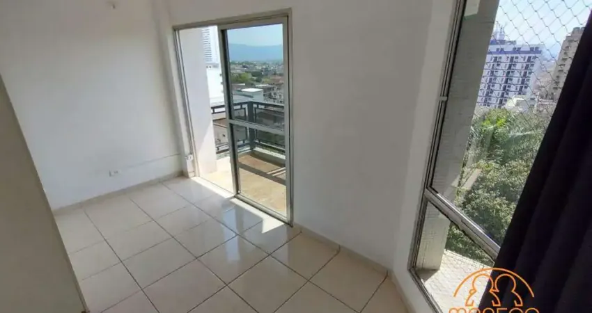 Apartamento à venda, 1 quarto, 1 vaga, centro - são vicente/sp