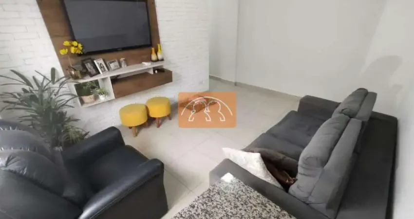 Apartamento à venda, 2 quartos, 1 vaga, parque bitaru - são vicente/sp