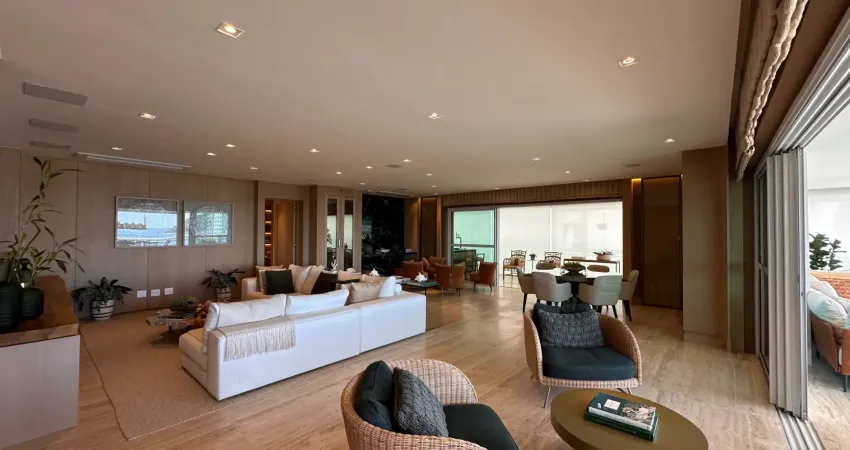 Apartamento alto padrão – porteira fechada – frente mar – aparecida, santos