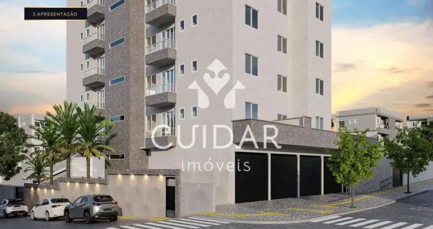 Área privativa em construção, à venda, no bairro novo progresso, contagem, mg