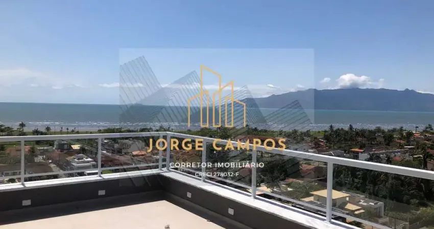 CO-24117 – COBERTURA NOVA 3 DORM E 2 SUÍTE À VENDA – CARAGUATATUBA