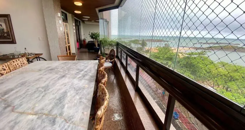 Apartamento com 4 dormitórios à venda, 480 m² por r$ 4.250.000,00 - praia da costa - vila velha/es