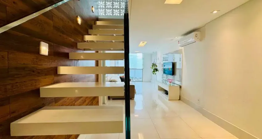 Excelente cobertura - frente - sol da manhã - 3 vagas de garagem - lazer clube ! praia de itapoã vila velha -es