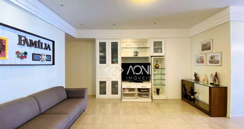 Lindo apartamento, espaçoso, sol da manhã, na rua Goiânia com 4 dormitórios à venda, 258 m² por R$ 1.580.000 - Praia de Itapoã - Vila Velha/ES
