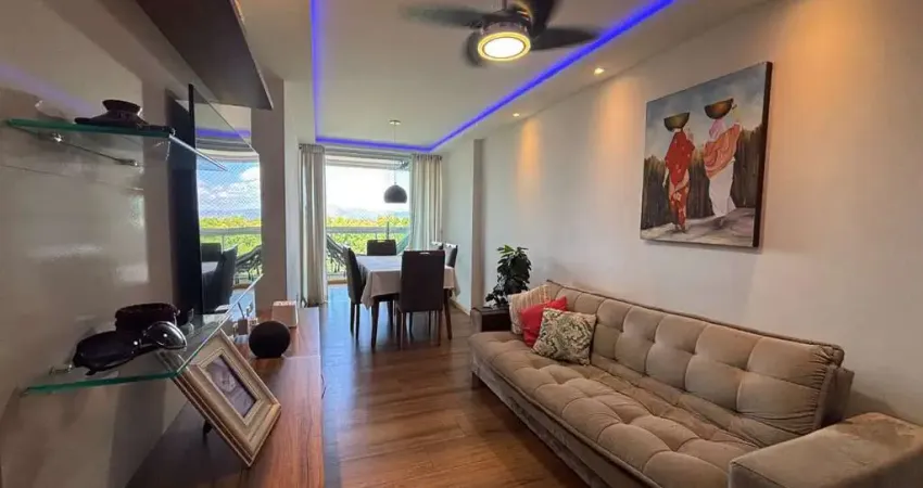Excelente apartamento semi-novo com 77m² em jardim camburi, vitória - piscina e área de lazer completa