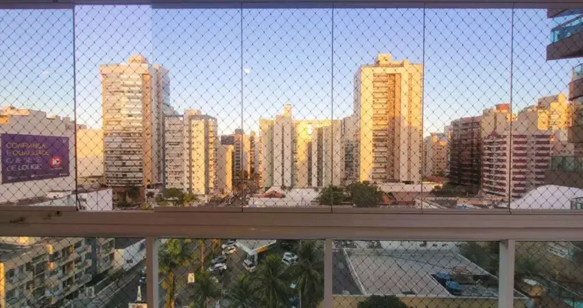 Apartamento com 2 dormitórios à venda, 80 m² por r$ 850.000,00 - praia da costa - vila velha/es