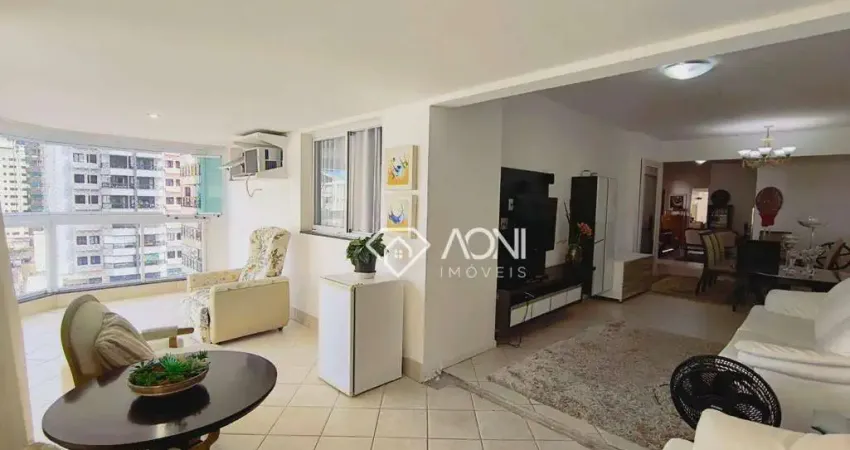 Apartamento com 4 dormitórios para alugar, 180 m² por R$ 8.036,18/mês - Praia da Costa - Vila Velha/ES