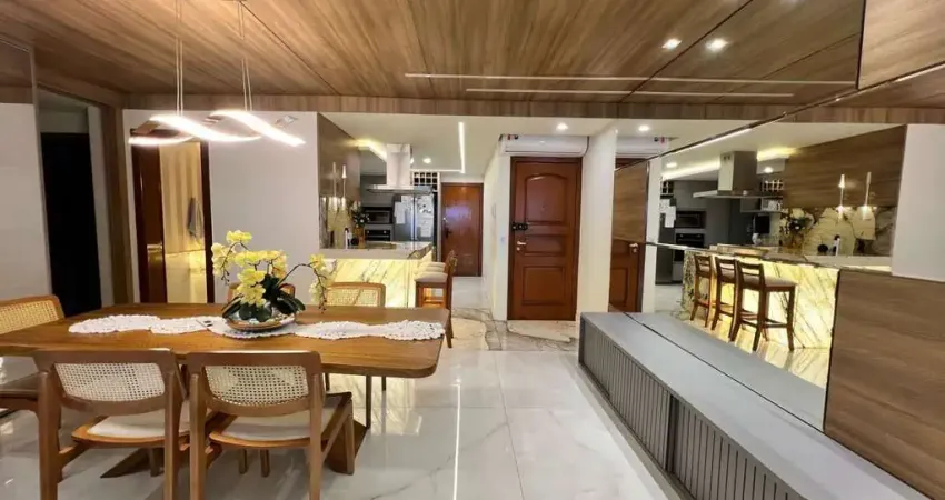 Apartamento com 4 dormitórios à venda, 155 m² por r$ 3.350.000,00 - mata da praia - vitória/es