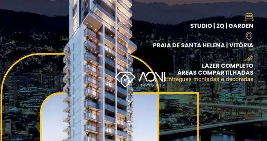 Apartamento com 2 dormitórios à venda, 59 m² por R$ 1.126.510,74 - Praia do Suá - Vitória/ES