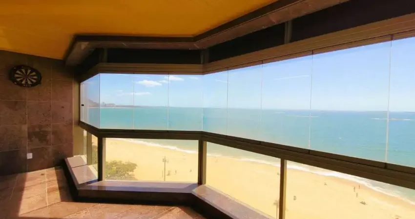Apartamento com 4 dormitórios à venda, 360 m² por r$ 5.000.000,00 - praia de itapoã - vila velha/es
