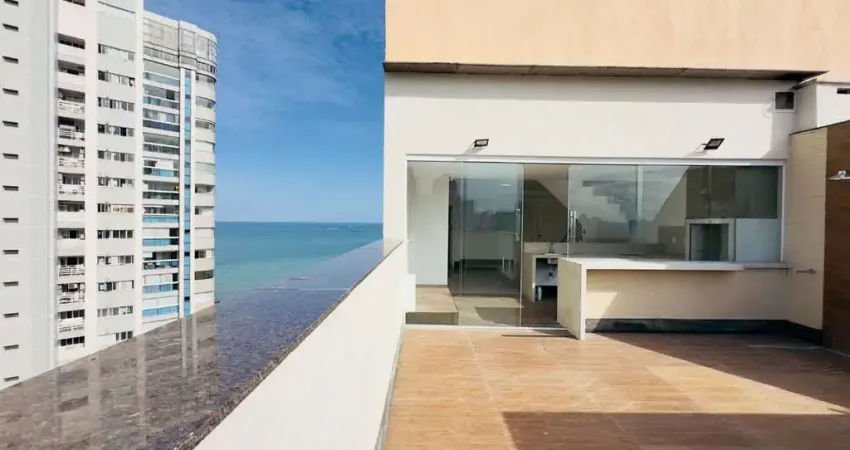 Cobertura com 4 dormitórios à venda, 206 m² por r$ 1.800.000,00 - praia de itapoã - vila velha/es