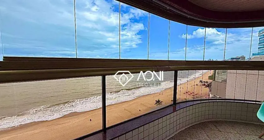 Apartamento com 1 dormitório à venda, 50 m² por r$ 840.000,00 - praia da costa - vila velha/es