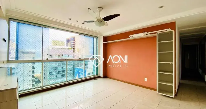 (exclusivo) apartamento com vista mar, sol da manhã, andar alto com 3 dormitórios à venda, 97 m² por r$ 899.000 - praia da costa - vila velha/es