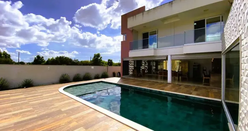 Casa com 6 dormitórios, 500 m² - venda por r$ 5.950.000,00 ou aluguel por r$ 22.000,00 mensal + consumo - interlagos - vila velha/es