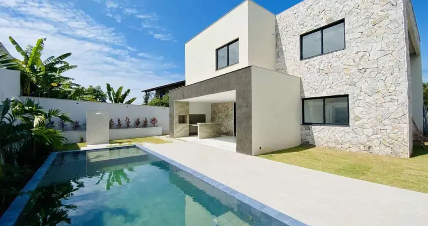 Casa com 4 dormitórios à venda, 306 m² por r$ 4.500.000,00 - interlagos - vila velha/es