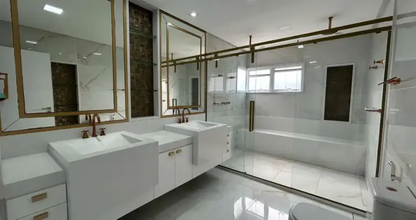 Casa com 4 dormitórios à venda, 360 m² por r$ 3.750.000,00 - alphaville jacuhy - serra/es