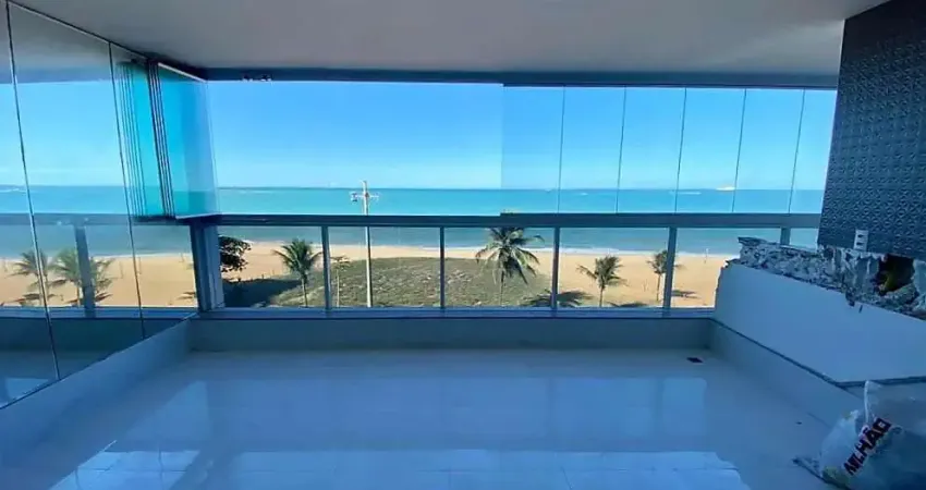 Apartamento à venda de frente para o mar da praia da costa - 4 dormitórios, 6 banheiros, 300m²