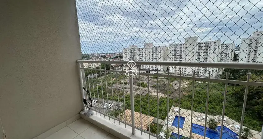 Apartamento 3 quartos com suíte, varanda e vista livre — andar alto em região de maior valorização da serra
