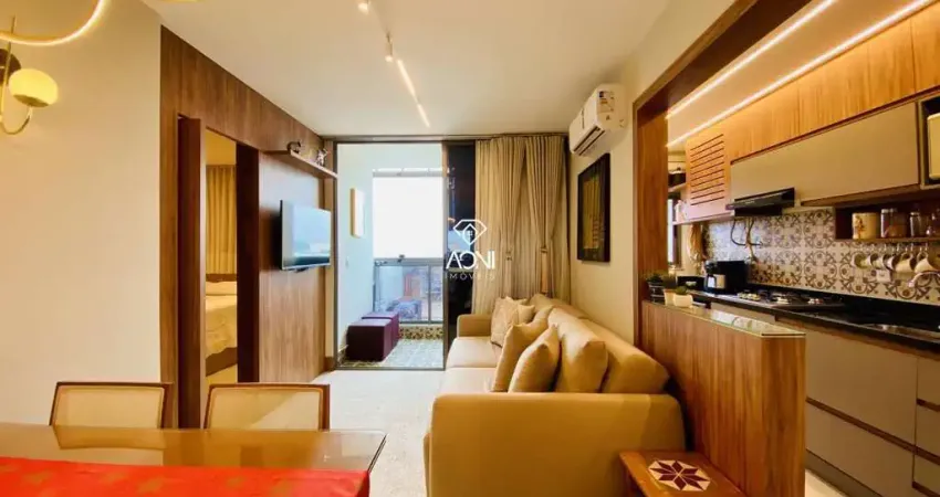 Lindo apartamento todo montado à venda, 41m² por r$ 670.000,00 - itapoã - vila velha/es