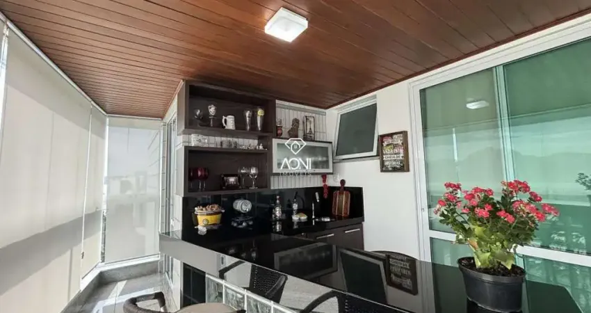 Apartamento à venda na praia do canto, em vitória com 180m², 4 suítes.