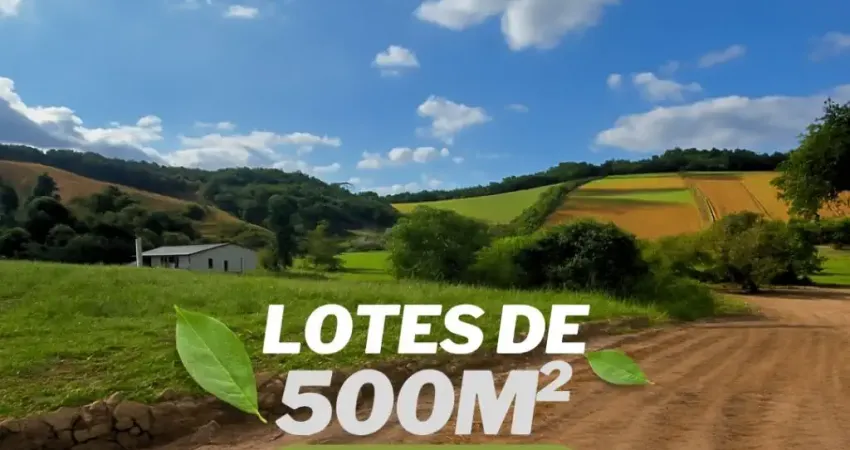 Terrenos sem estrada de terra com infraestrutura INCLUSA